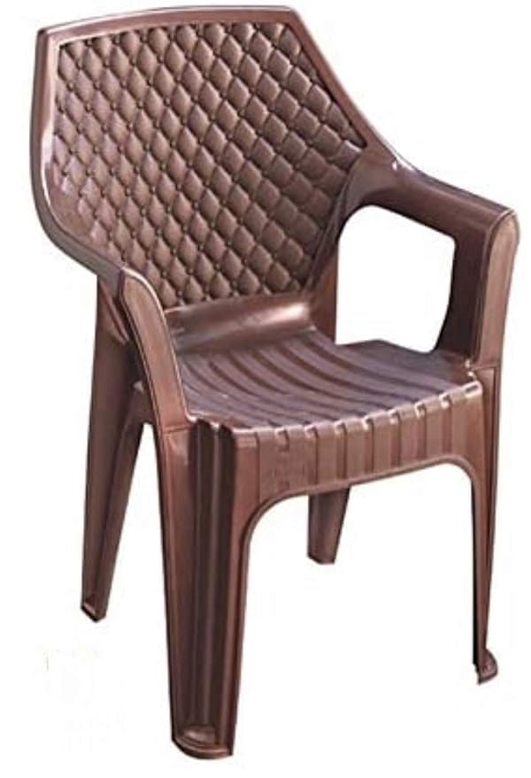 Anmol Plastic Chairs Anmol Plastic Comfortable Plastic Arm Chair Set