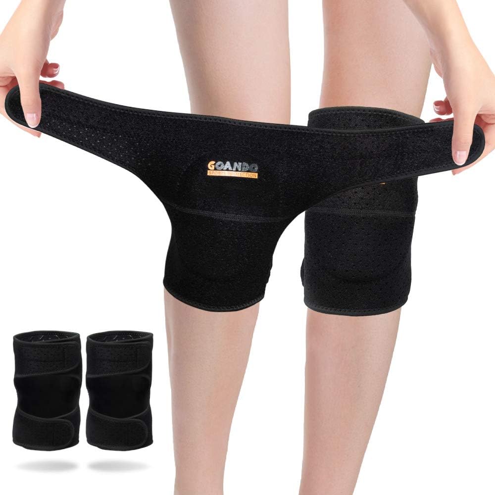 GOANDO Knee Pads for Dancers Volleyball Knee Pads for Women Protective Knee Pads for Girls 1 Pair Elbow Pads for Dancing Running Hiking Basketball Anti-Slip Breathable Soft Sponge Knee Pads : Sports & Outdoors