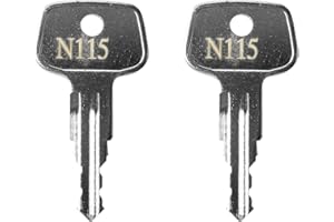 HUGEXPEN N115 Key Replacement for Thule Rack Core, Key Cylinder for Bike Rack Lock, Roof Cargo Lock, Roof Rack Locks, Cross Bars, Towers, Ski Rack Etc