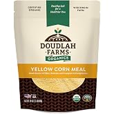 Organic Yellow Cornmeal 1.5 lb Fine Grind - Non-GMO, Sugar-Free, Farmed From Regenerative Soil, Vegan, Grown In USA, For Baki
