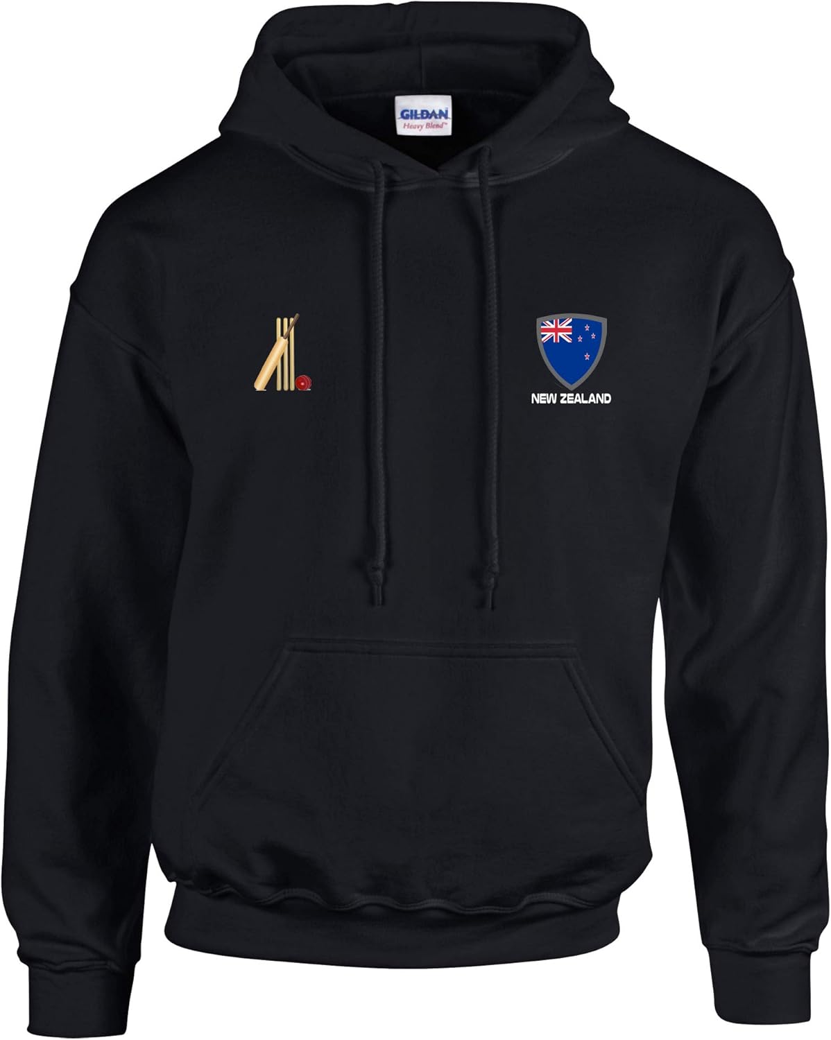 New Zealand International Cricket Mens Hoodie Unisex Hoody Amazon.co