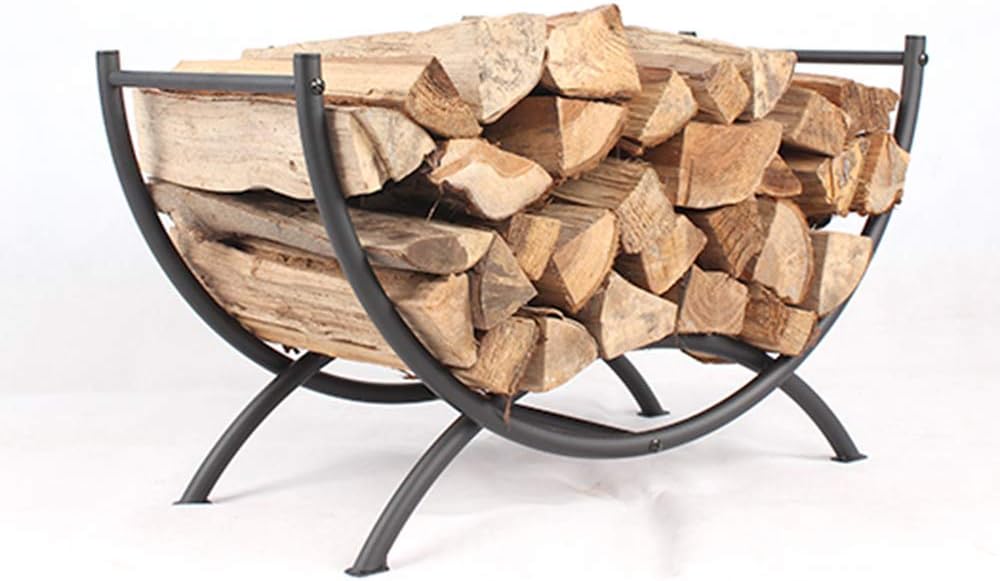 ZXYY Estante para leña Soporte para Almacenamiento de Troncos Junto a