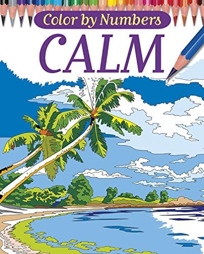 Color By Numbers - Calm (26) (Chartwell Coloring Books)