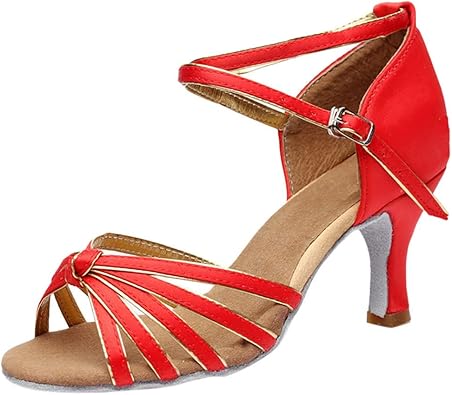 Amazon Posmant 19新番 子供靴 女の子 ガールズ 履き心地良い タンゴ ダンス シンプル 通学 外出 ソフト 滑り止め 厚底 可愛い 防滑 純色 キッズ ハイヒール ラテンダンス 堅実 ファッション Girl Shoes 22ー25cm 子供靴 Posmant シューズ バッグ