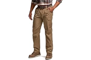 CQR Men's Winter Tactical Cargo Pants, Thermal Fleece Lined Outdoor Snow Ski Hiking Work