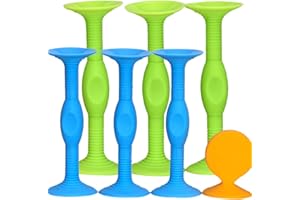ZhuoChiMall Sucker Darts Throwing Game Set, Silicone Suction Cup Toys