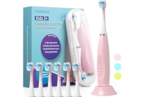 FUMEIKANG Kids Electric Toothbrushes Sonic Rechargeable Tooth Brush Gifts for Boys and Girls 3 4 5 6 7 8 9 10 11 12