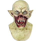 MOLEZU Vampire Mask Zombie Head Mask for Adult, Scary Horror Creepy Demon Monster Mask for Halloween Costume Party.
