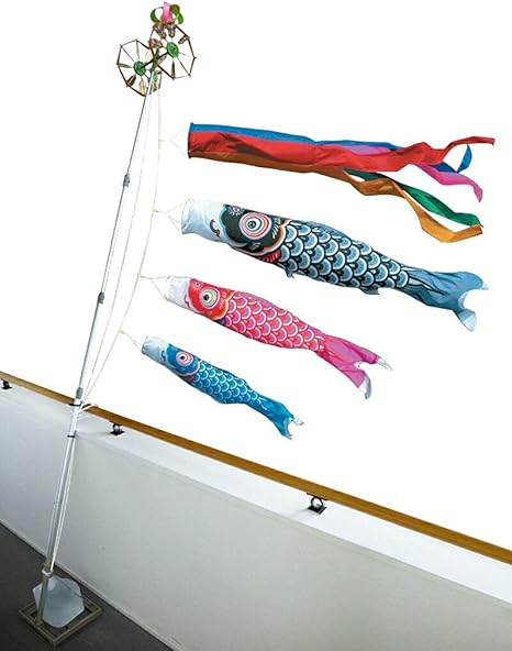 Amazon 鯉のぼり こいのぼり 徳永鯉 ベランダ用 友禅鯉 1m ウェイトセット 水袋 122 611 こいのぼり おもちゃ