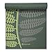 Gaiam Premium Print Yoga Mat, Sincerity Leaf, 6mm