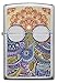 Zippo Boho Pattern Pocket Lighter, High Polish Chrome