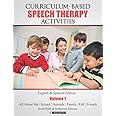Curriculum-based Speech Therapy Activities: Pre-K / Kindergarten: English & Spanish Edition