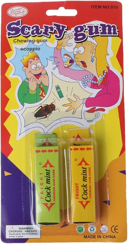 chewing gum cockroach