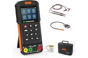 CMTOOL Digital Multimeter Oscilloscope DC 1000V AC 700V DC AC Current Ohm Volt Amp Meter Voltmeter Automotive Multimeter Tester with Auto Ranging Multi Meter Rechargeable Voltage Tester Multimeter Kit