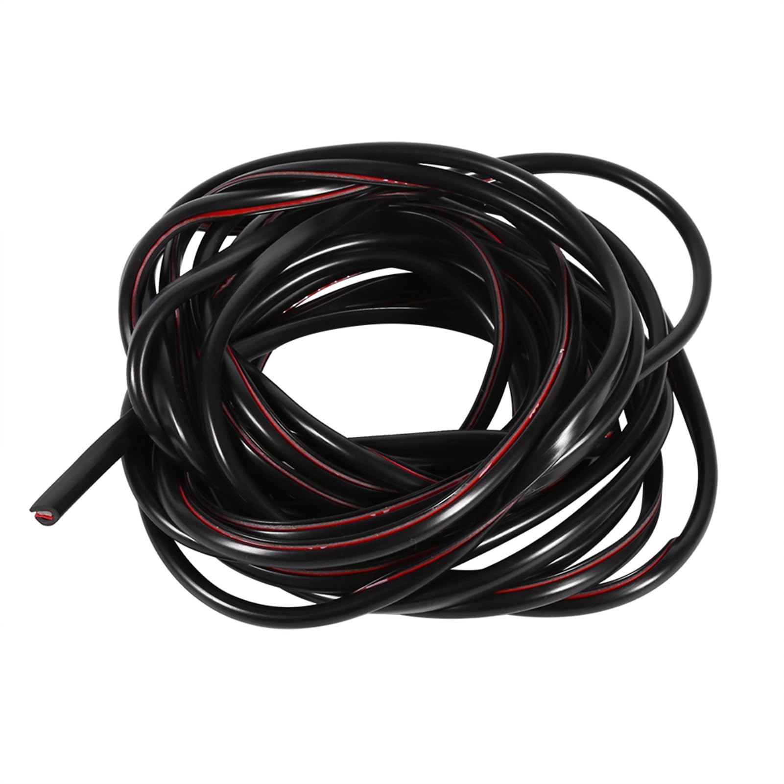 Car Trim Interior Strips Car Door Edge Protector, Door Edge Protector Black Car Door Edge Guards U Shape Edge Trim Rubber Seal Protector Flexible 0.8cm x 0.5cm x 5m