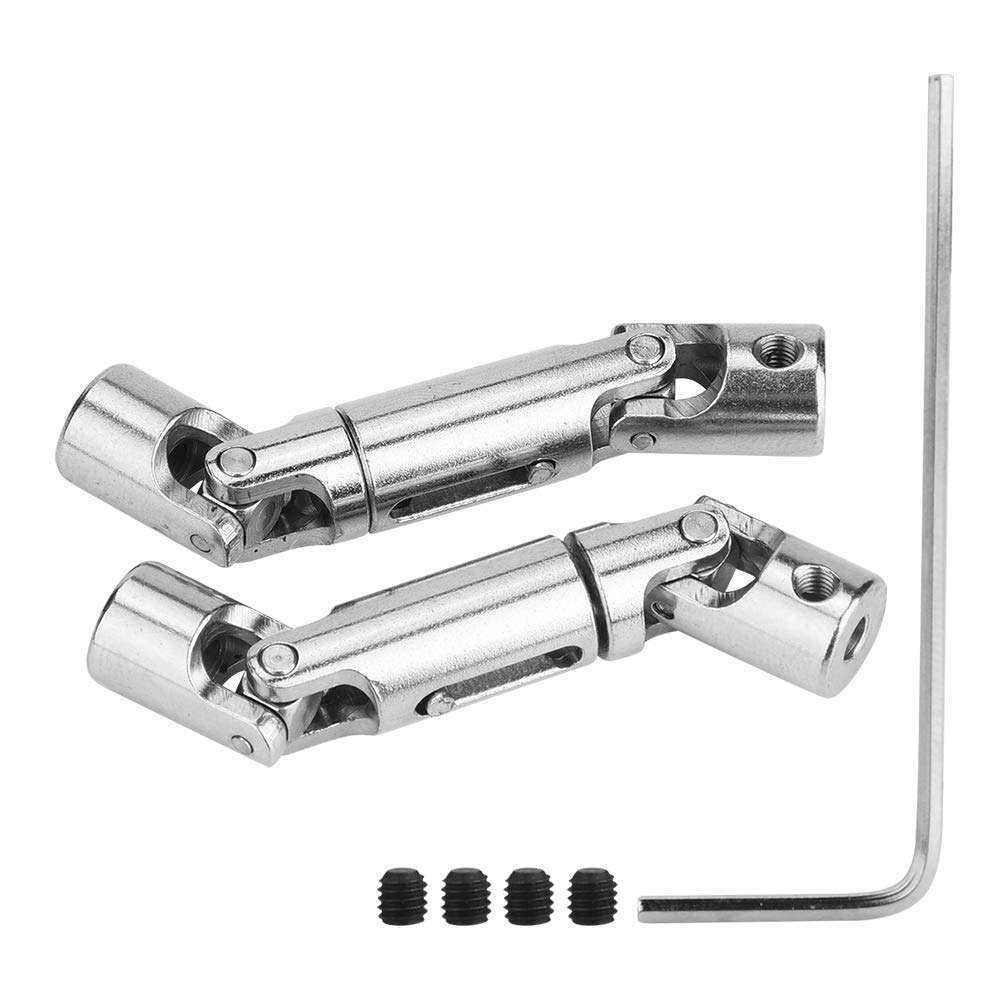 RC Car Drive Shafts, Metal Drive Shafts for FY001-25 RC Military Crawler Truck Upgrade Accessory Parts