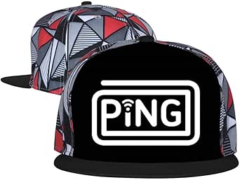 ping flat bill golf hats