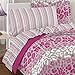 Dream Factory Safari Girl Leopard Ultra Soft Microfiber Comforter Set, Pink, Full