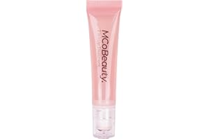 MCoBeauty 2-in-1 Glow & Treat Lip Oil, Berry, Hydrating Tint for Luscious Lips, Vegan, Cruelty Free Cosmetics