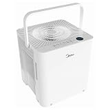 Midea Cube 50 Pint Dehumidifier for Basement and Rooms at Home for up to 4,500 Sq. Ft., Built-in Pump, Drain Hose Included, Smart Control, Works with Alexa (White), ENERGY STAR Most Efficient 2022