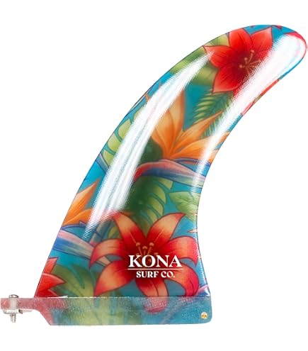 Amazon.com : Rainbow Fin Company Wingnut Cutaway Longboard Fin 10
