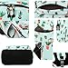 Backpacks Pineapple University Bookbag Cactus Daypack Lightweight Canvas College Bags by AOAKY (Green-Cactus)