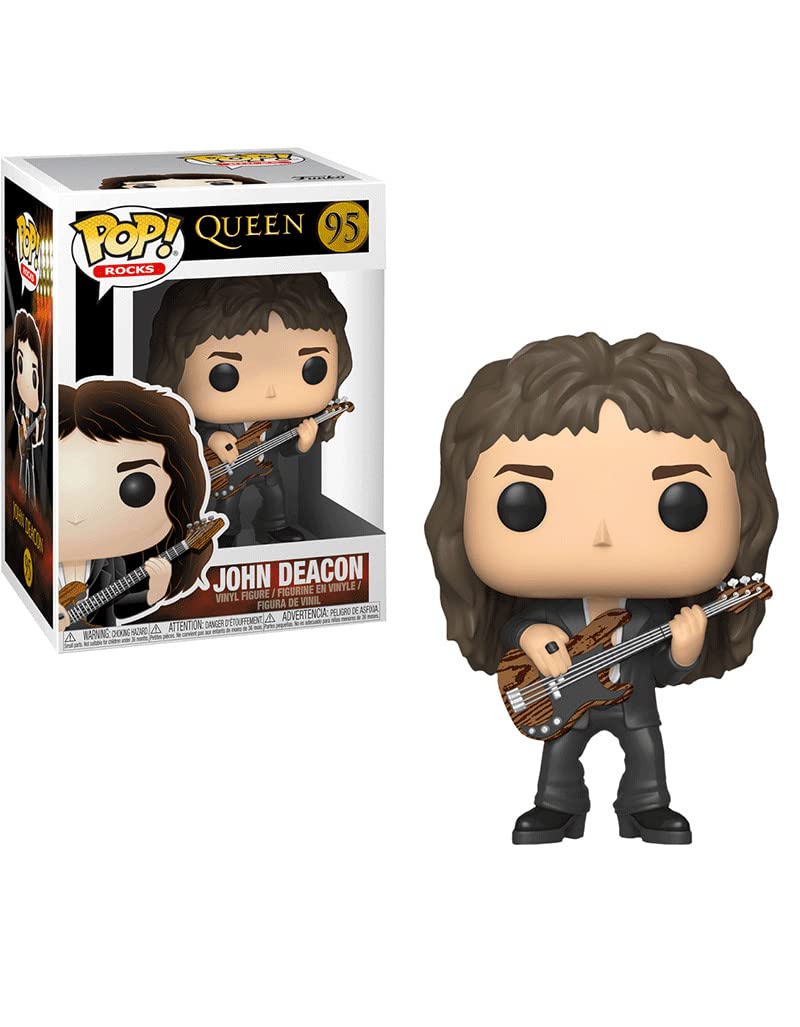 Funko POP! Vinyl: Rocks: Queen: John Deacon - Collectable Vinyl Figure - Gift Idea - Official Merchandise - Toys for Kids & Adults - Music Fans - Model Figure for Collectors and Display