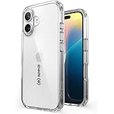 Speck Clear iPhone 16 - Slim Phone Case - GemShell - Crystal Clear