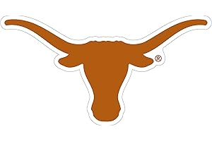 NCAA Siskiyou Sports Fan Shop Texas Longhorns Logo Magnets 8 inch Sheet Team Color