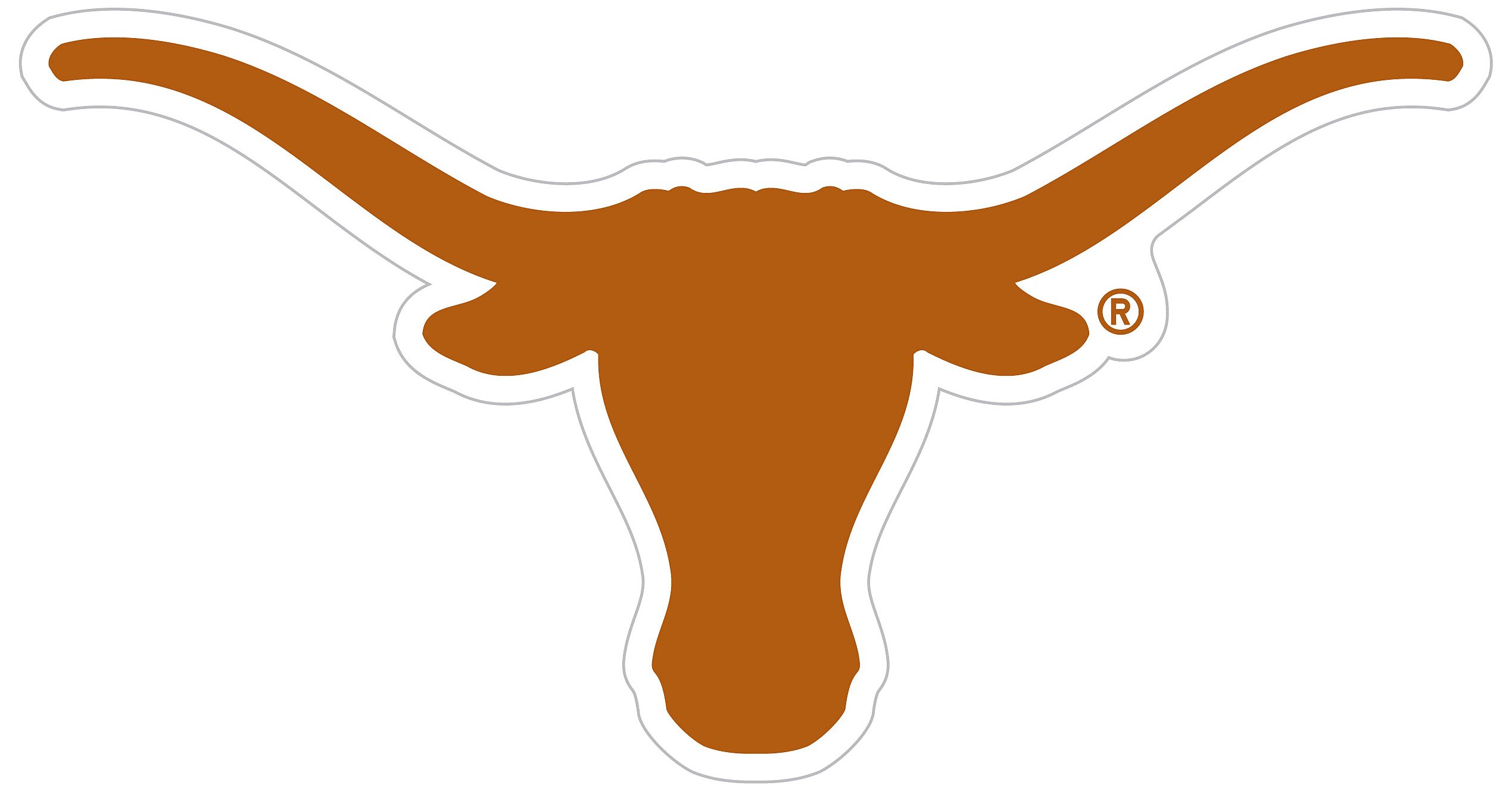 NCAA Siskiyou Sports Fan Shop Texas Longhorns Logo Magnets 8 inch sheet Team Color