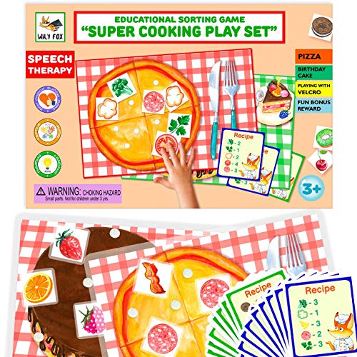 Wily-Fox-Sensory-Pizza-Book-Toys-for-Autistic-Children-Toddler-SpeechTherapy-Toys-for-Fine-Motor-Skills-Autistic-Toys-for-Boys-and-Girls-Montessori-Toys-for-Toddlers-Speech-Therapy-Yellow