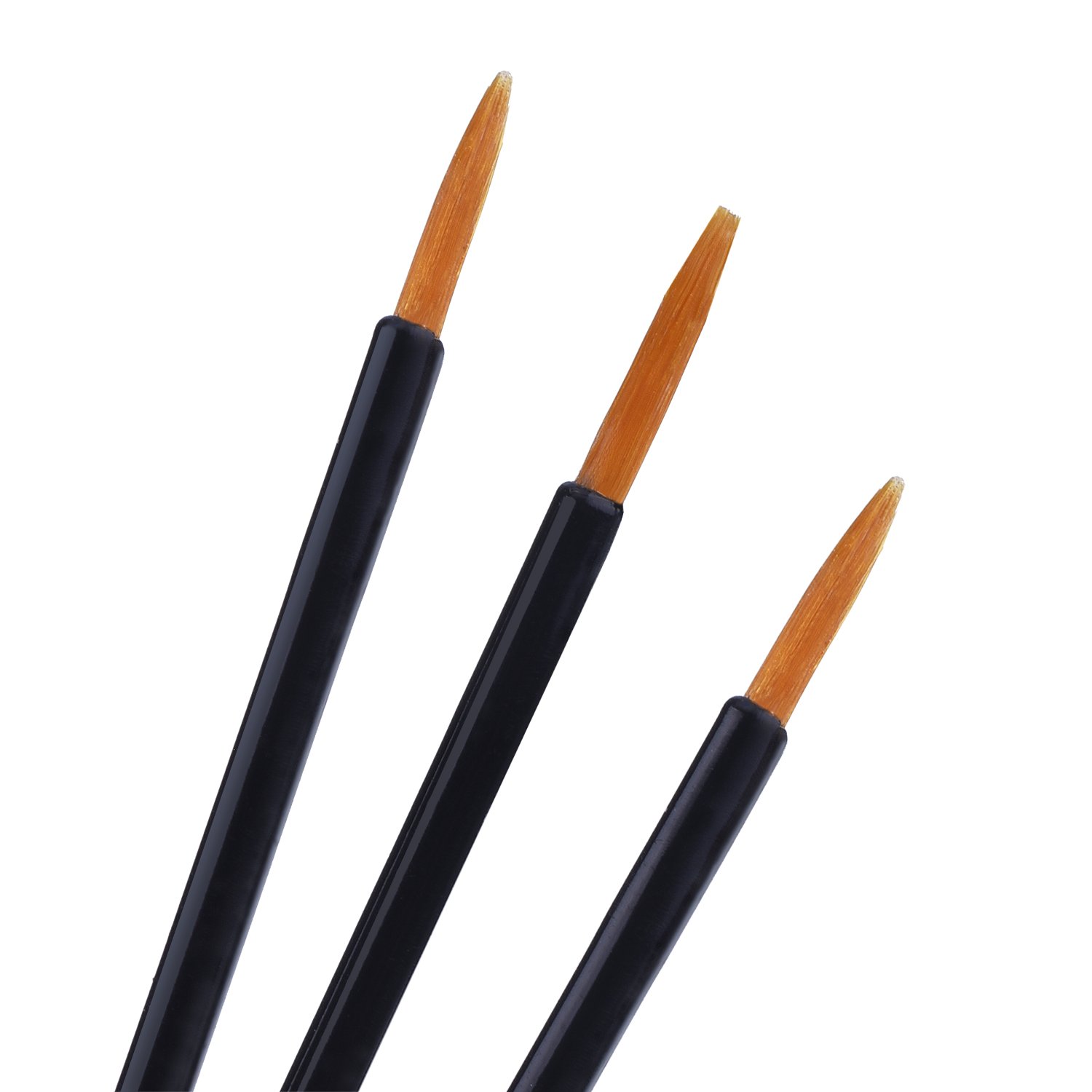 eBoot 100 Pack Disposable Eyeliner Brush Applicator Cosmetic Eye Wands Makeup Tool: Beauty