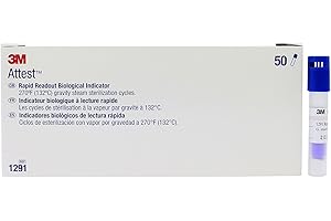 3M 1291 Attest Rapid Readout Indicators - Box of 50 - Sterilization Monitoring