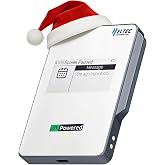 Heltec Meshtastic LoRa Compatible Magnetic 10000mAh Power Bank | nRF52840 and SX1262 Chips, Wireless Charging for Outdoor Emergency, MeshPocket Qi2,Grey with E-Ink Display