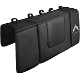 Himal Outdoors Tailgate Pad for Mountain Bike, Fits Most Trucks | Tailgate Protection Pad with Tool Pockets &amp; Enlarged Rear Window, Scratch-Resistant, Holds Up to 5 Bikes