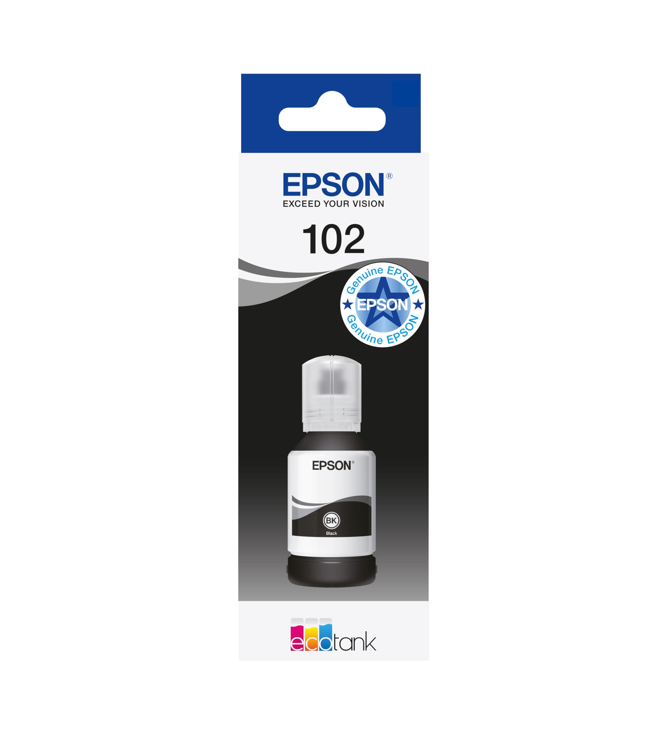 Epson EcoTank 102 Black Genuine Ink Bottle