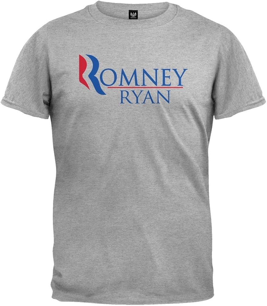 Old Glory Romney And Ryan Grey T Shirt Amazon Com