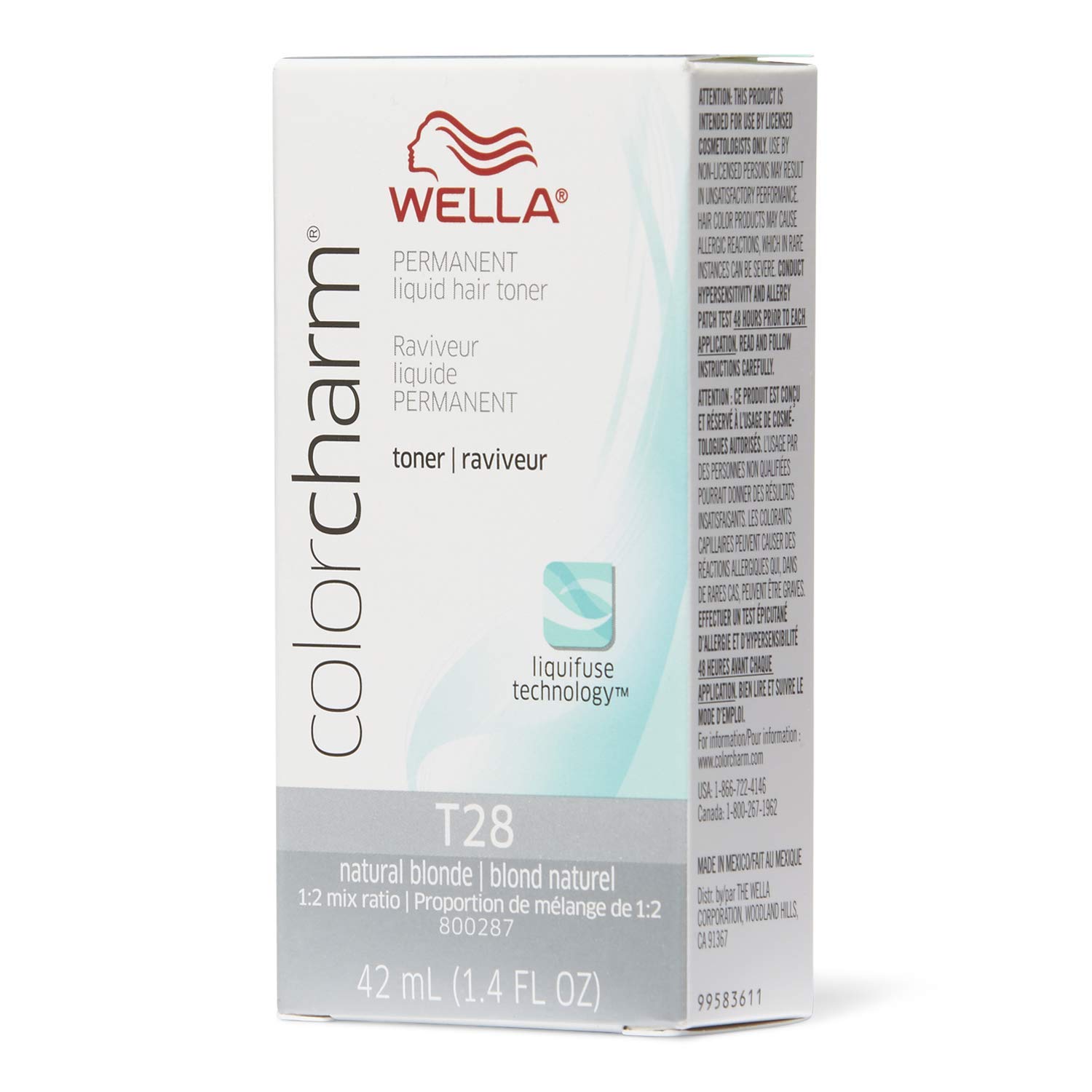 Buy Color Charm Toner T28 Natural Blonde By Wella Online At Low