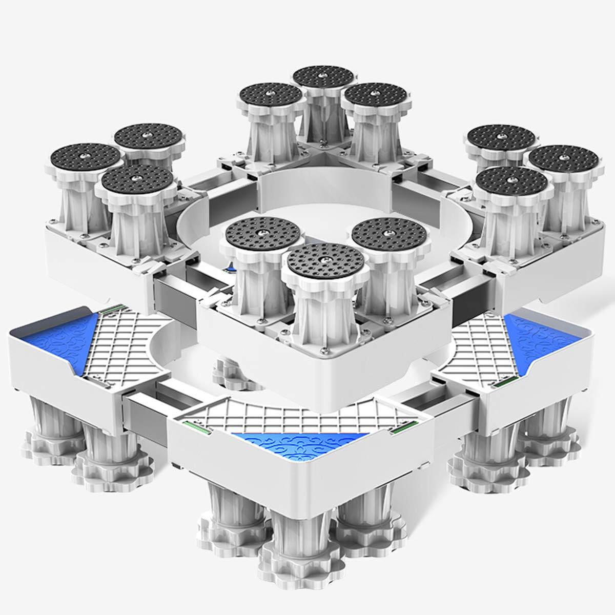 Mfnyp Lavado Base de la máquina Pedestal, Lavadora Suelo Reforzado 812