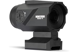 Monstrum Ruckus (e) 4X Prism Scope with Electronic Button Control and Shake Awake | BDC Reticle