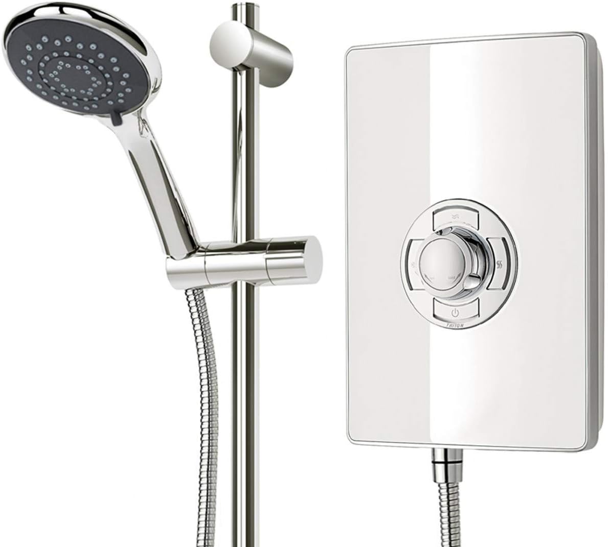 Triton Aspirante 9.5kw Electric Shower Gloss White Amazon.co.uk