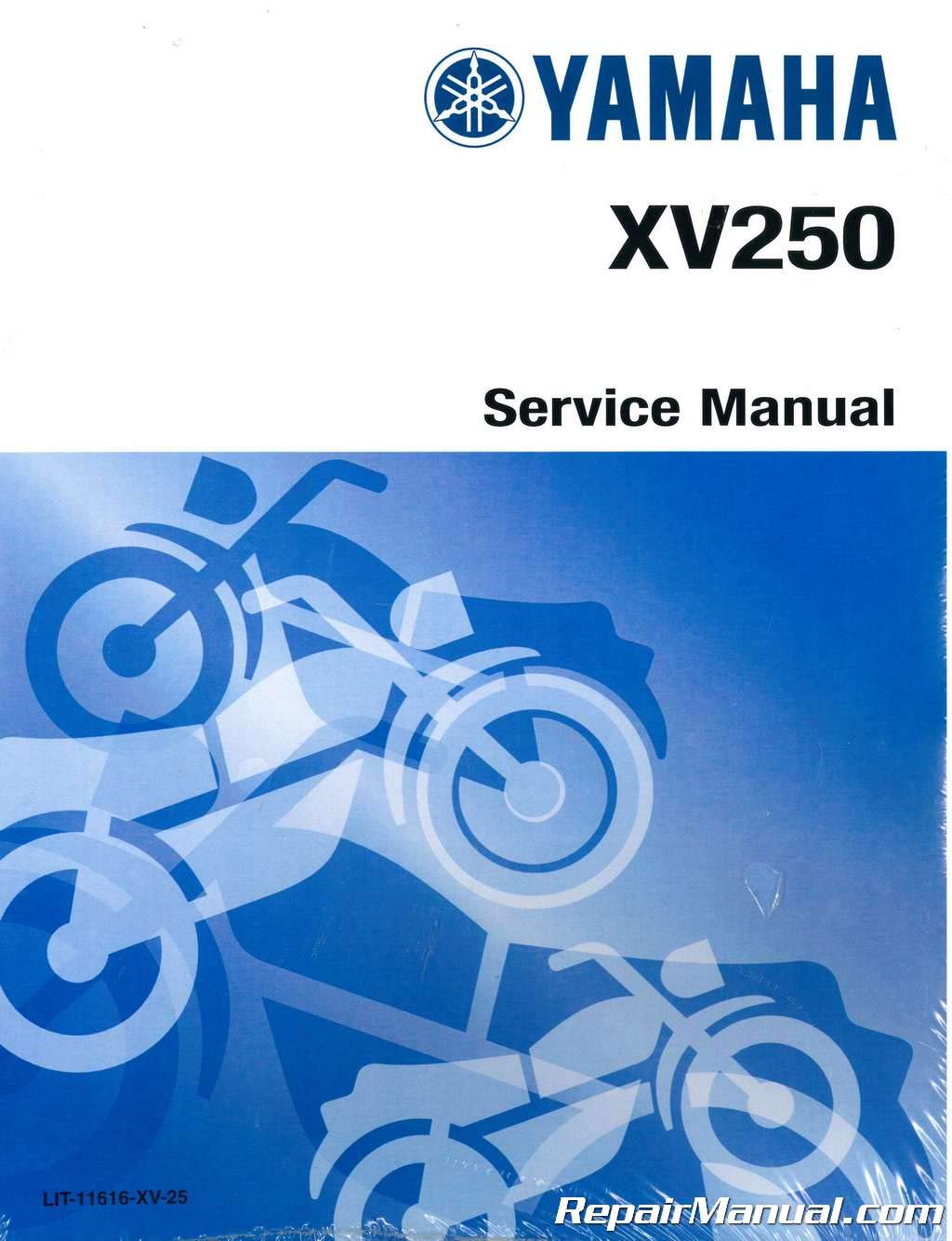 LIT-11616-XV-25 1989-2005 Yamaha XV250 Virago Motorcycle Service Manual  Paperback – 2004