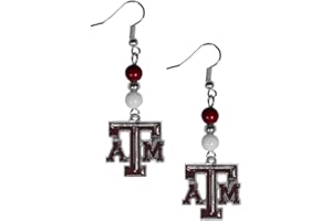 Siskiyou Sports NCAA Fan Bead Dangle Earrings