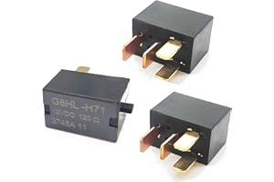 GROBARPART 3 PCS 4 pin G8HL-H71 AC and Starter Relay 39794-SDA-A03 39794-SDA-A05 Compatible with Honda Accord CROSSTOUR CRV CR-V CR-Z CRZ HR-V HRV Odyssey Civic Element Compatible with Acura MDX ILX RLX TSX TL