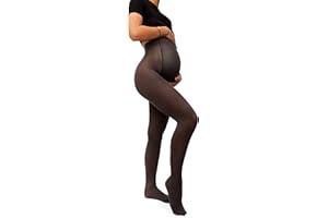 sofsy Women Opaque Maternity Tights - Stretchy Pantyhose for Pregnancy 50 Den [Made in Italy]