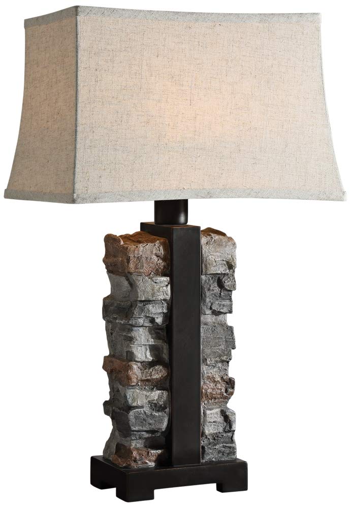 Best table lamps stone and metal for living room