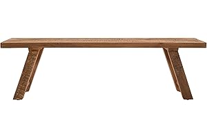 JOFRAN INC. Jofran Reclamation 60" Rustic Reclaimed Solid Wood Dining Bench