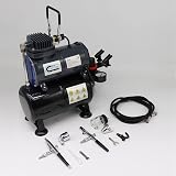 SwitZer Airbrush Paint Kit with Tank Two Double Action BDS 132 and BD-128P view 7