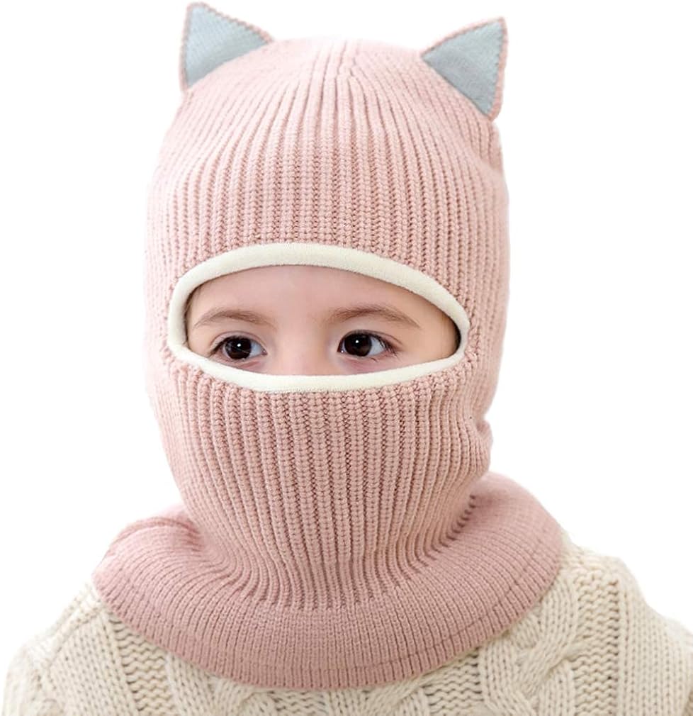 Baby Boys Girls Knit Winter Hat with EarFlaps Toddler Winter hat