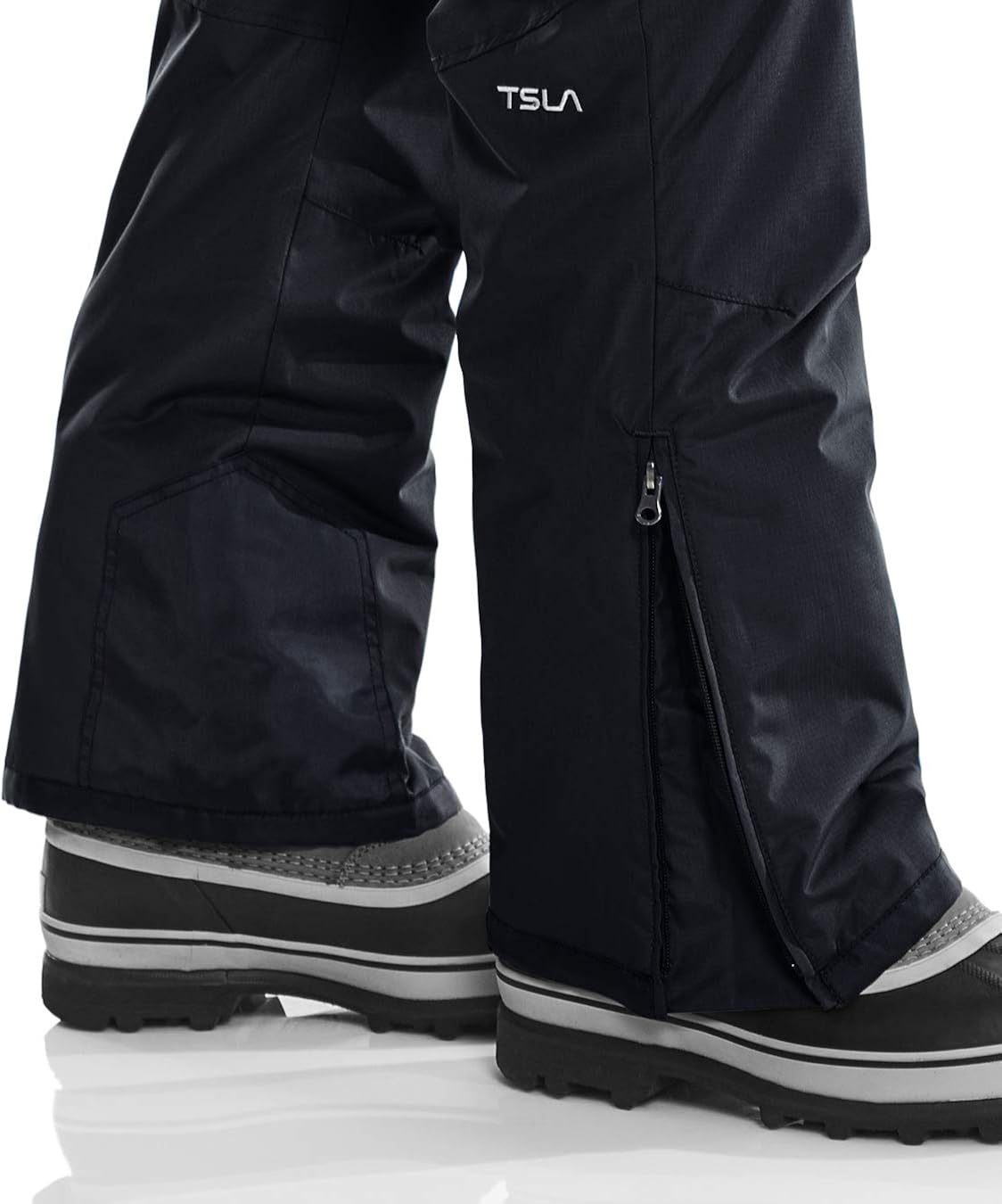 TSLA Men's Winter Snow Bibs, Waterproof Insulated Snowboard Overalls, Ripstop Windproof Ski Pants : Sports & Outdoors